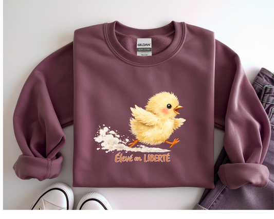 Élevé en liberté