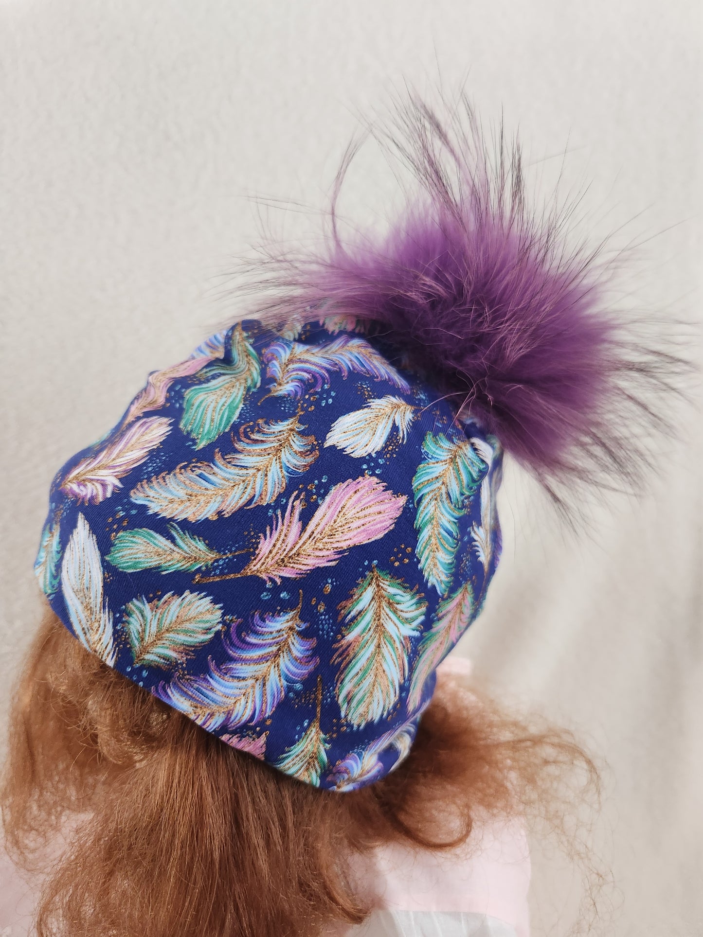 Tuques bambin (pompon naturel)