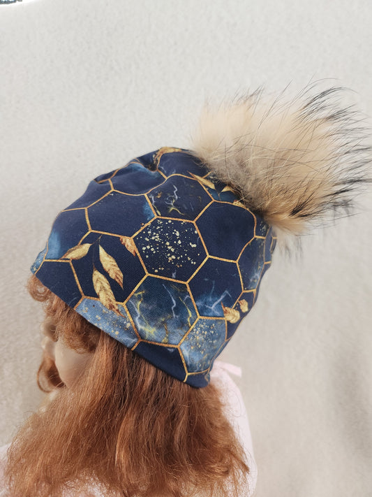 Tuques bambin (pompon naturel)