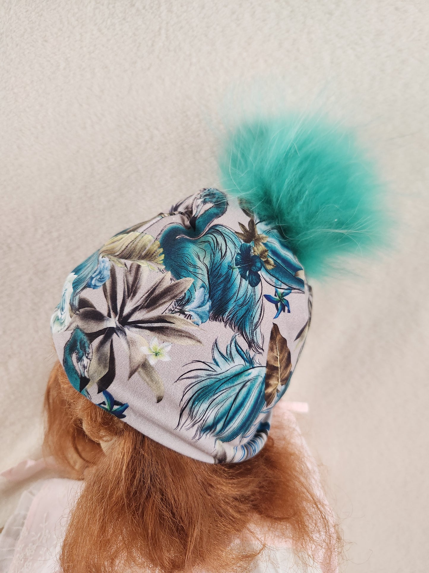 Tuques bambin (pompon naturel)