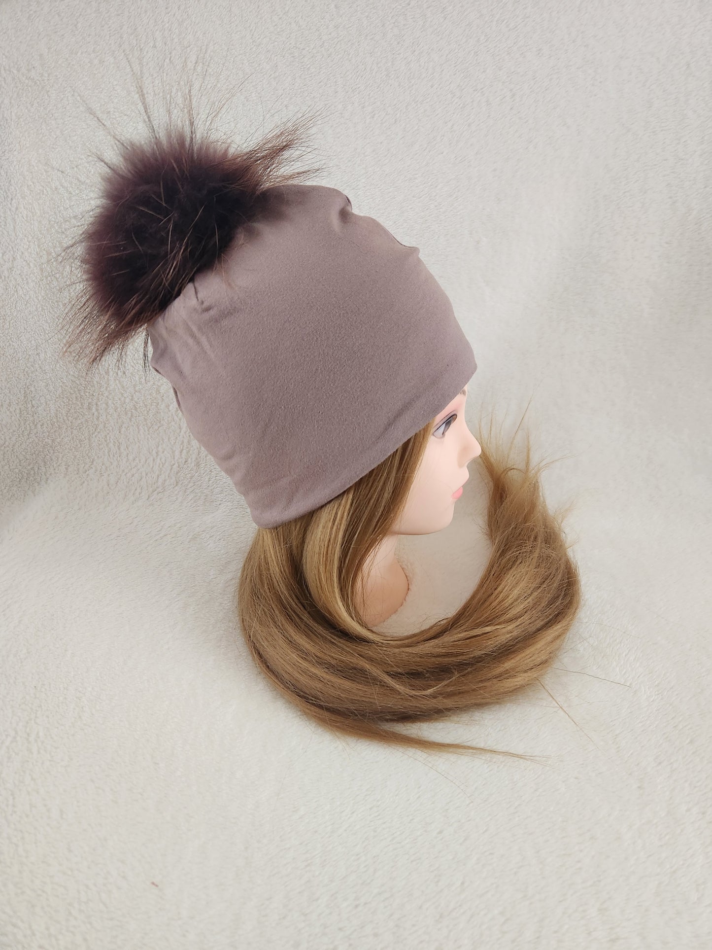 Tuques adulte (pompon naturel)