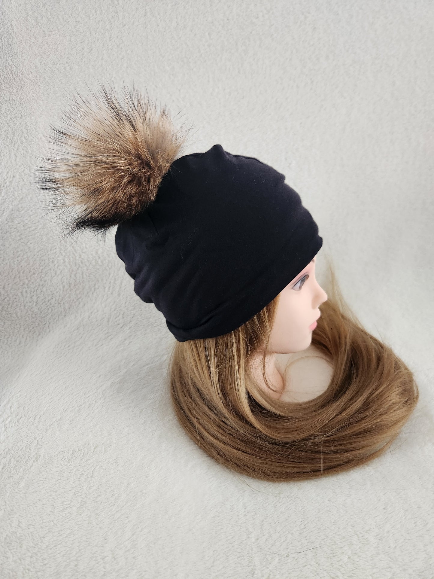 Tuques adulte (pompon naturel)