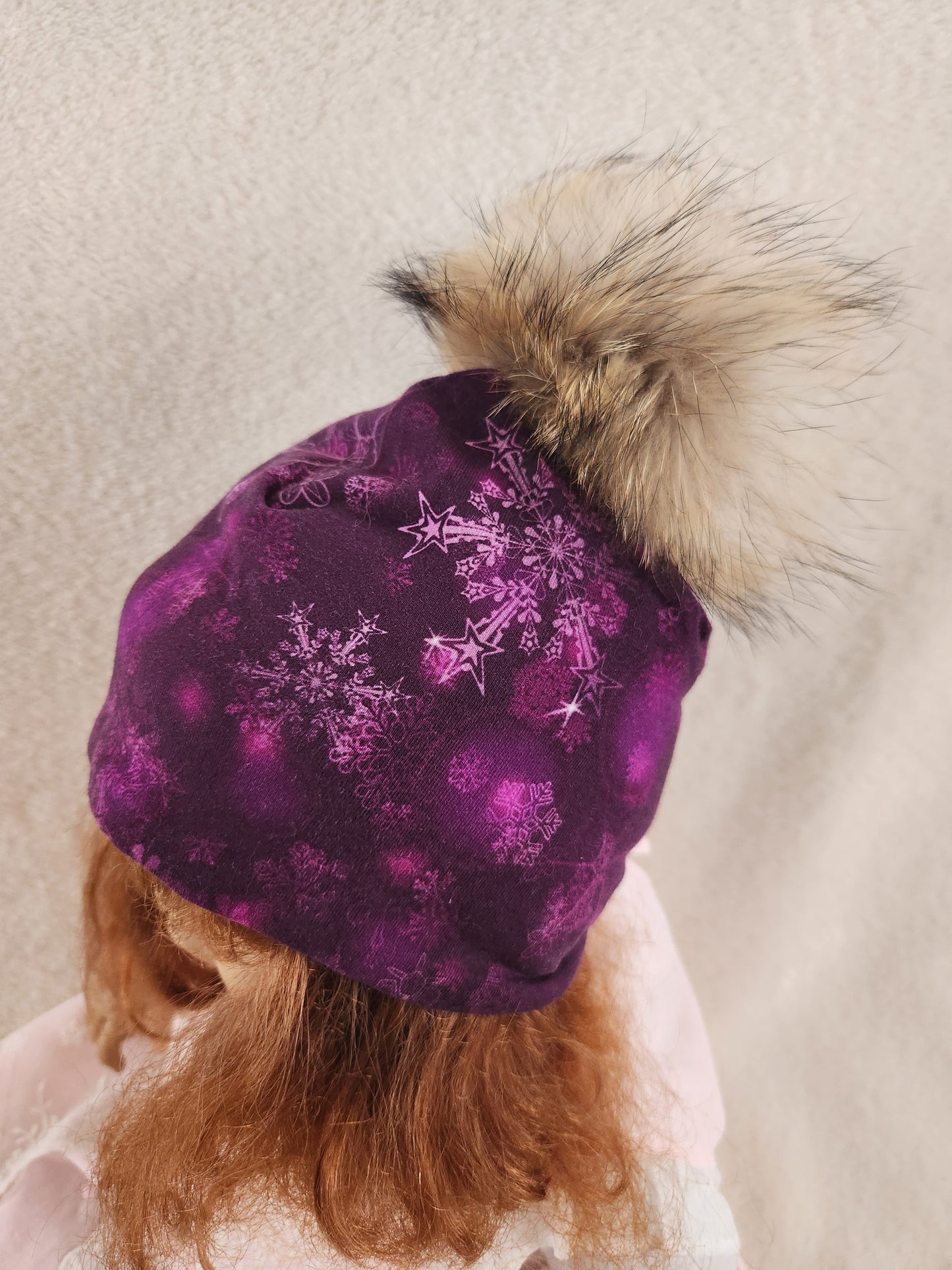Tuques bambin (pompon naturel)