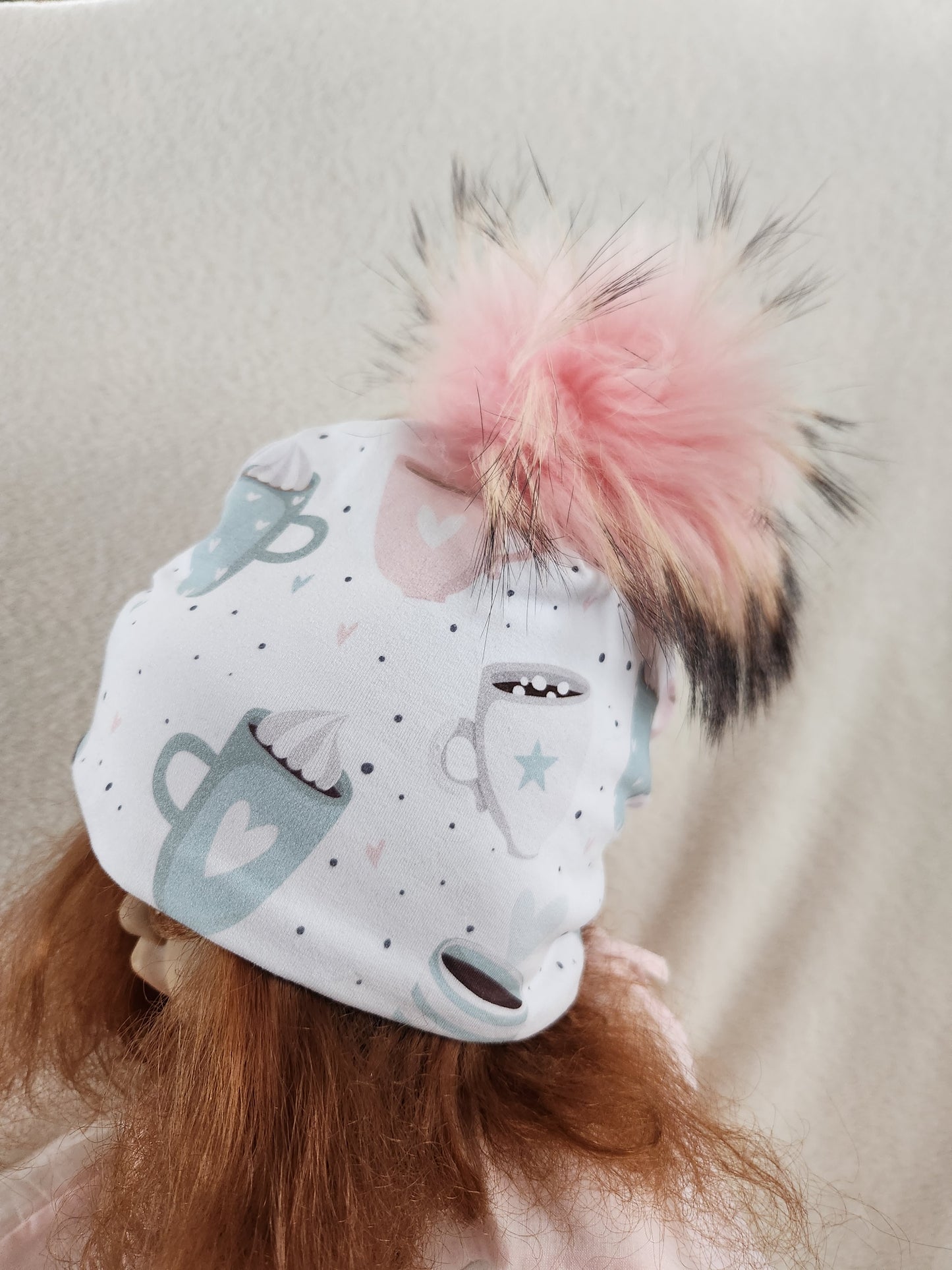 Tuques bambin (pompon naturel)