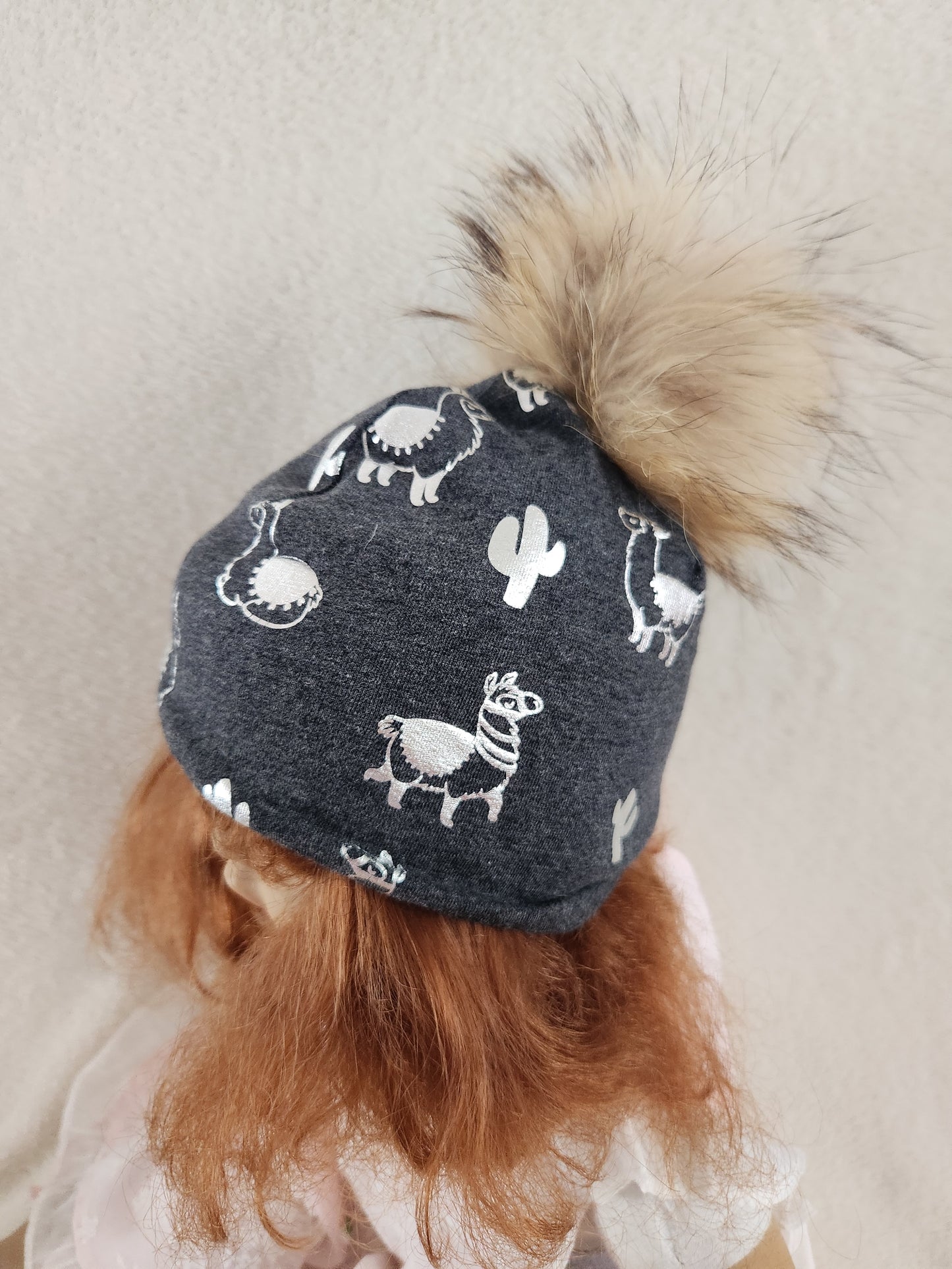 Tuques bambin (pompon naturel)